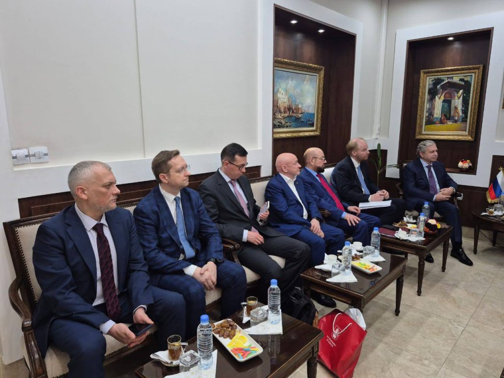 Trade Minister Kamal Rezig Hosts Sergei Cheryomin