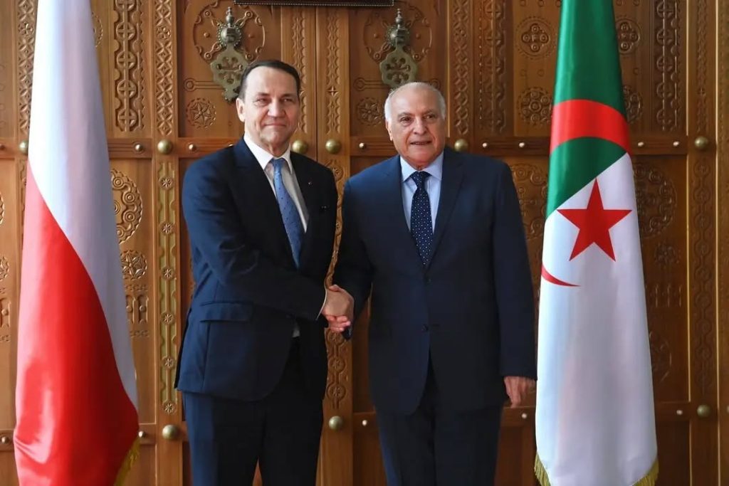 Attaf Receives Polish Counterpart in Algiers