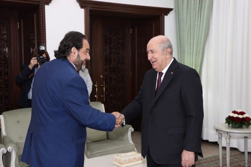الأمين التنفيذي لمنظمة الطاقة لأمريكا اللاتينية والكاريبي في ضيافة الرئيس تبون
