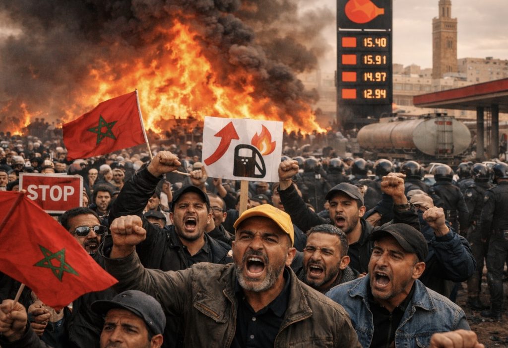أزمة الوقود تشعل غضب المغاربة.. نظام المخزن في مأزق!