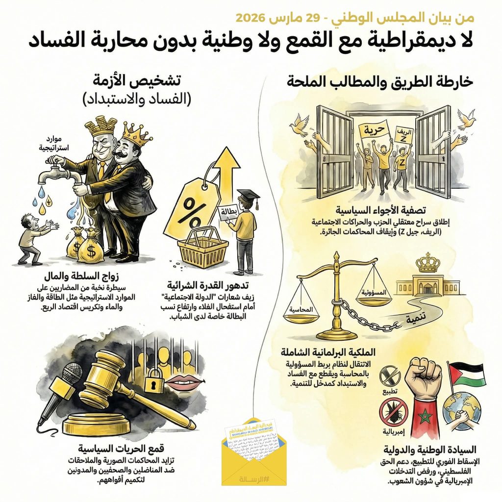 المغرب في فوهة البركان.. هيئات سياسية وحقوقية تدق ناقوس الخطر