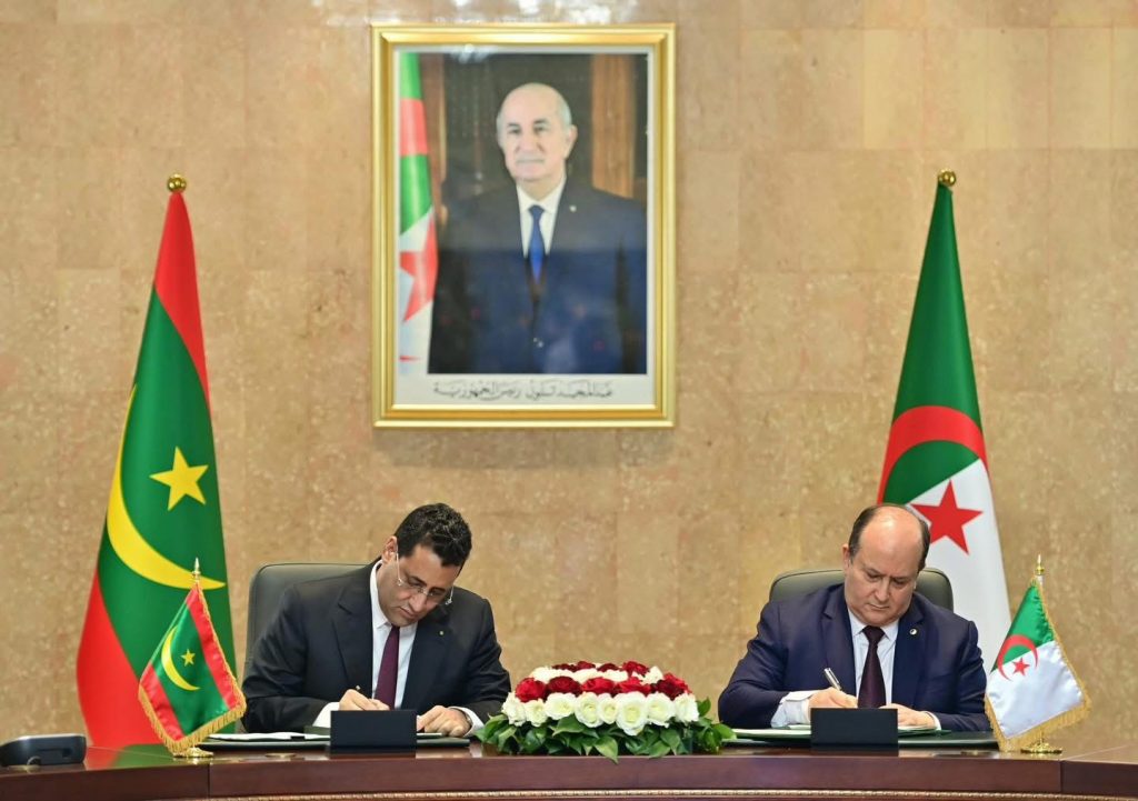 مذكرات تفاهم واتفاقيات بين الجزائر وموريتانيا