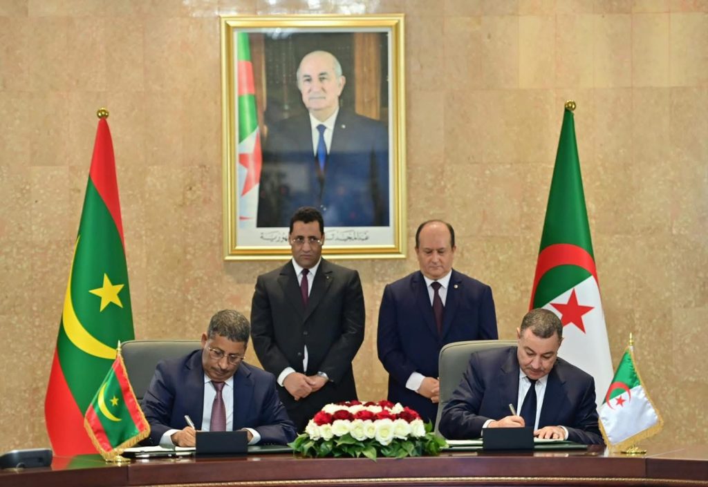 مذكرات تفاهم واتفاقيات بين الجزائر وموريتانيا