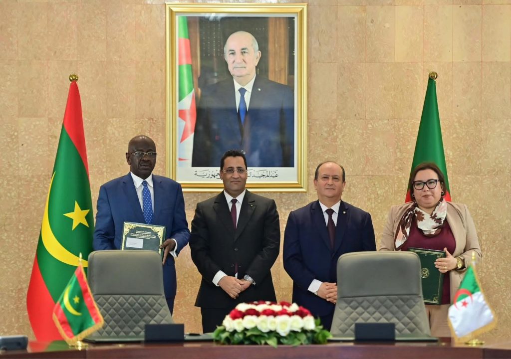 مذكرات تفاهم واتفاقيات بين الجزائر وموريتانيا