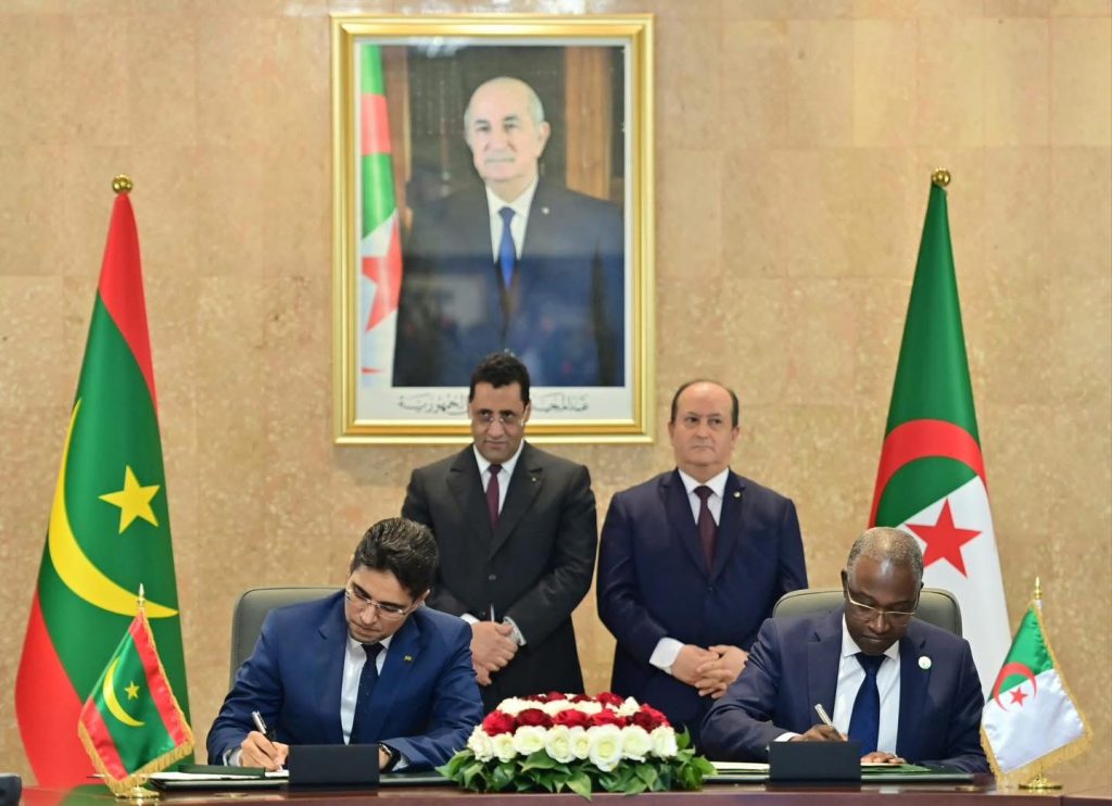 مذكرات تفاهم واتفاقيات بين الجزائر وموريتانيا