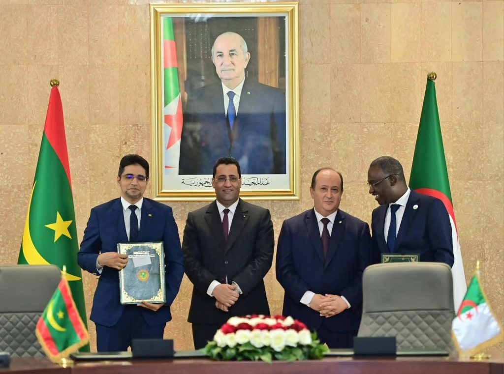 مذكرات تفاهم واتفاقيات بين الجزائر وموريتانيا