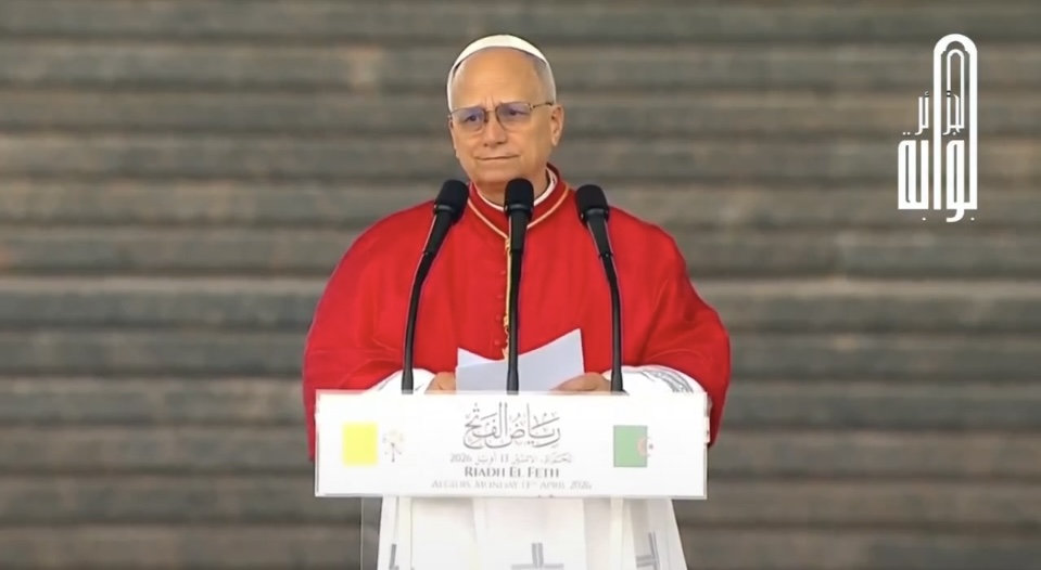 Depuis Alger, le Pape Léon XIV salue la résilience de l&rsquo;Algérie et son rôle pivot pour la paix en Méditerranée