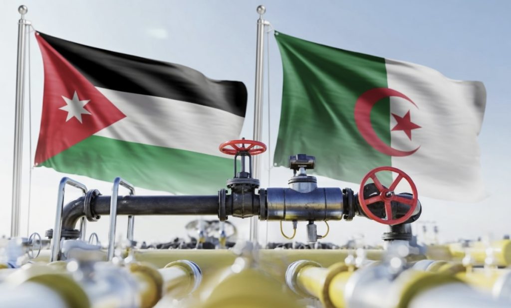 الجزائر تبحث تموين الأردن بالنفط والغاز