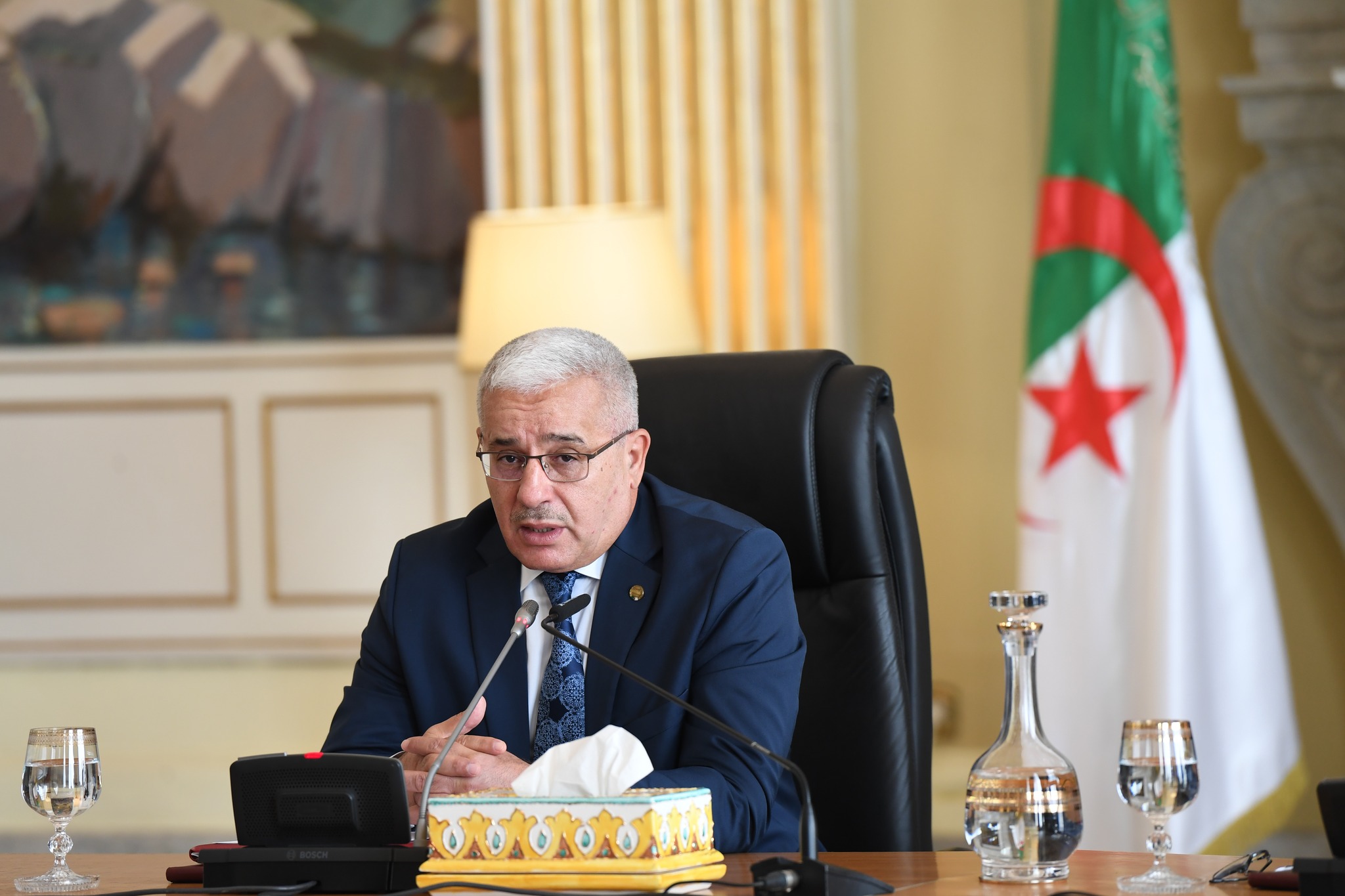 رئيس البرلمان الجزائري يدعو إلى تجميد عضوية الكنيست الصهيوني في الاتحاد البرلماني الدولي