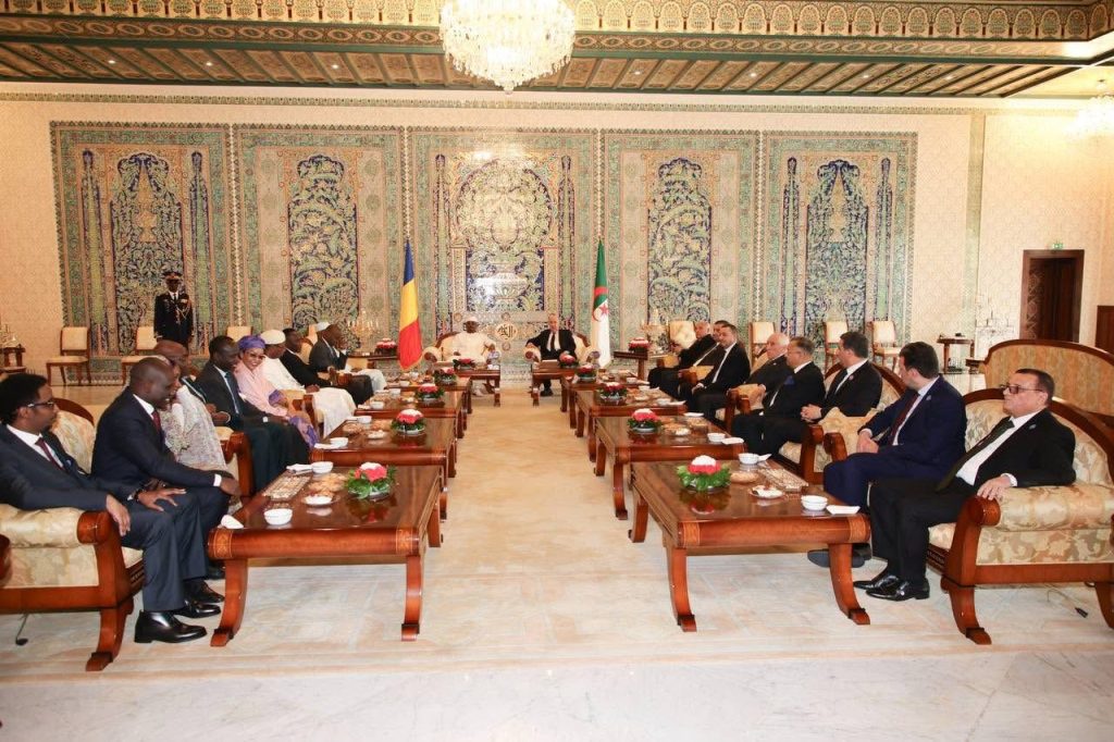 الجزائر وتشاد تصدران بيانا مشتركا