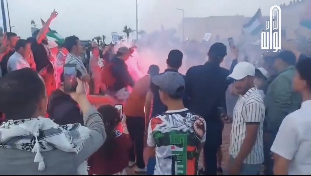 “مراكش مغربية”.. شباب مغاربة ينتفضون ضد الاستيطان الإسرائيلي !
