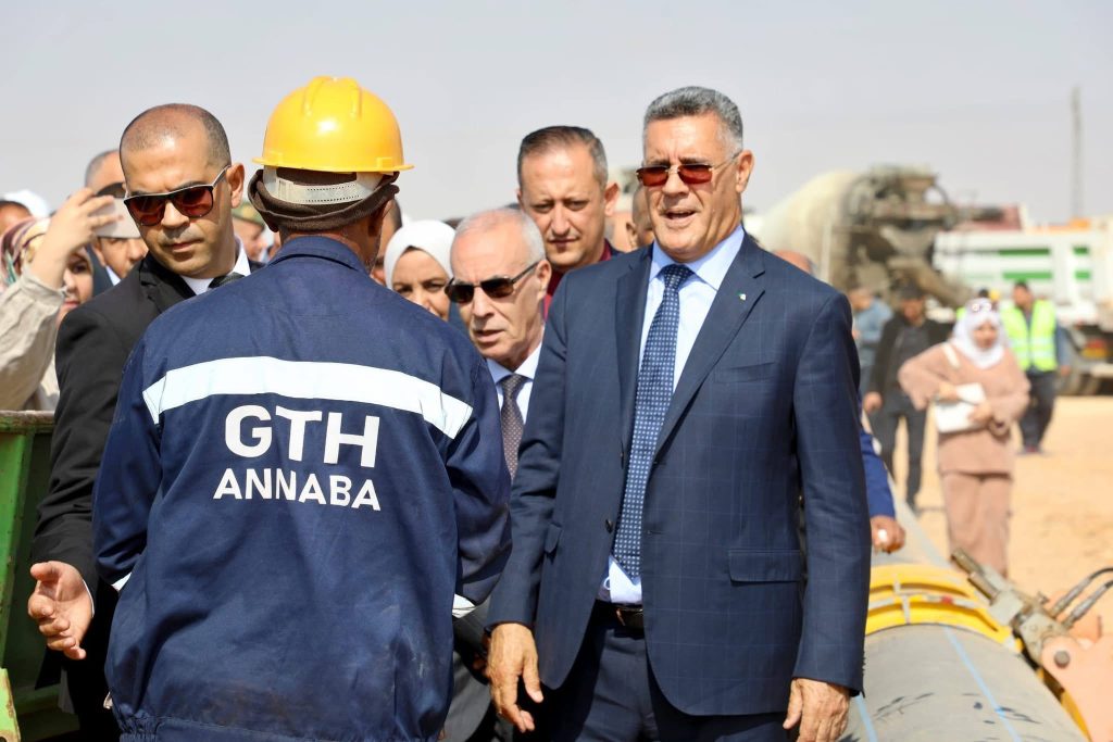الجزائر: إطلاق مشروع استراتيجي لتزويد منجم الفوسفات الضخم بتبسة بـ 3 ملايين م3 من المياه سنويا