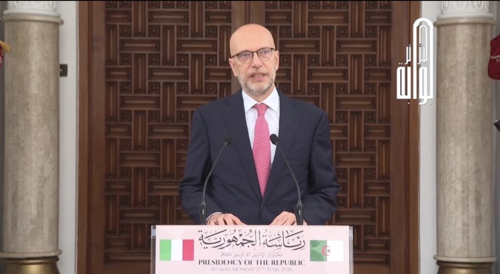 أمنية سفير إيطاليا عقب انتهاء مهامه في الجزائر!