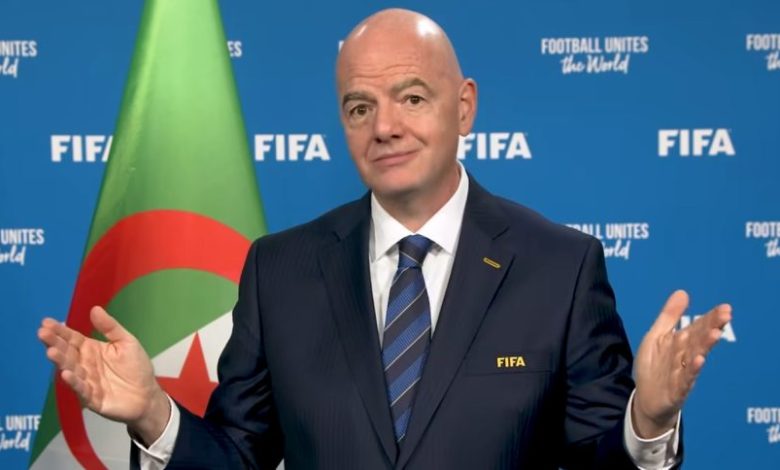 FIFA President Gianni Infantino Arrives in Algeria for Official Visit