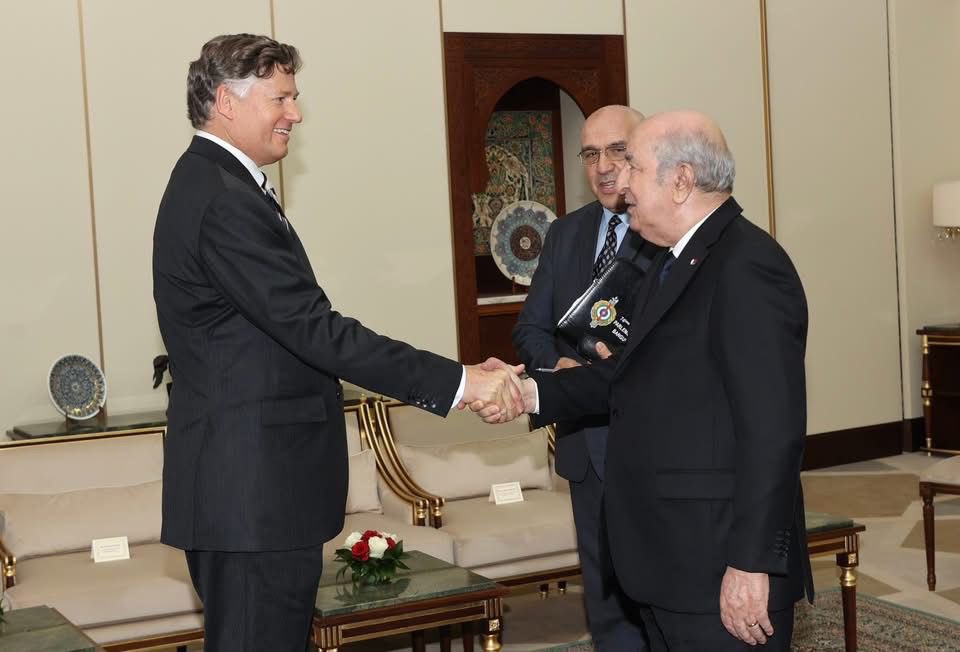 From El Mouradia Palace.. The United States Recognizes the Greatness of the Algerian Nation’s History”