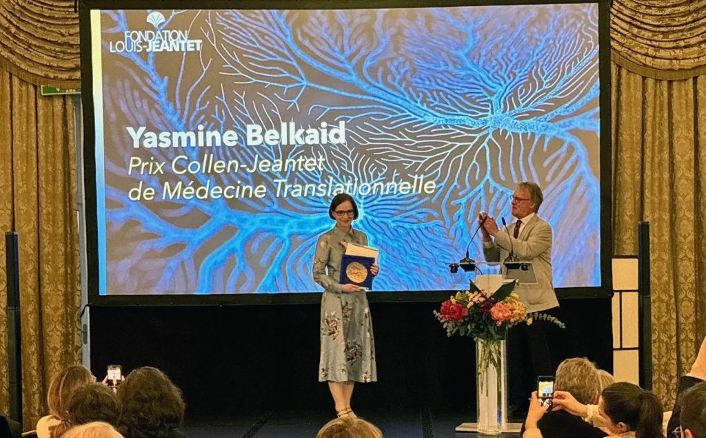 Yasmine Belkaid récompensée à Genève par le Prix Collen-Jeantet