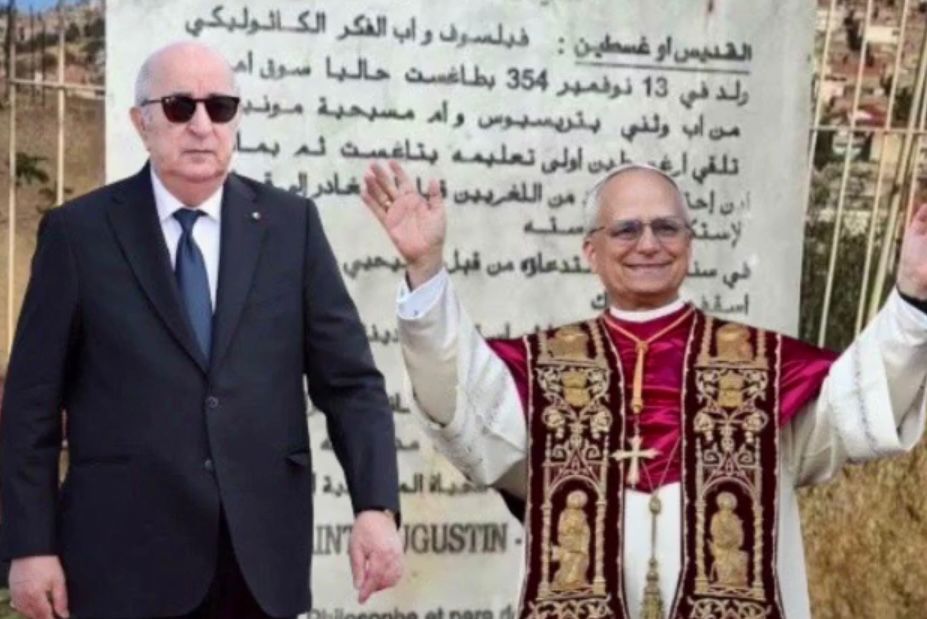 البابا ليو الرابع عشر في الجزائر : أول زيارة لحبر أعظم إلى “أرض أوغستين”