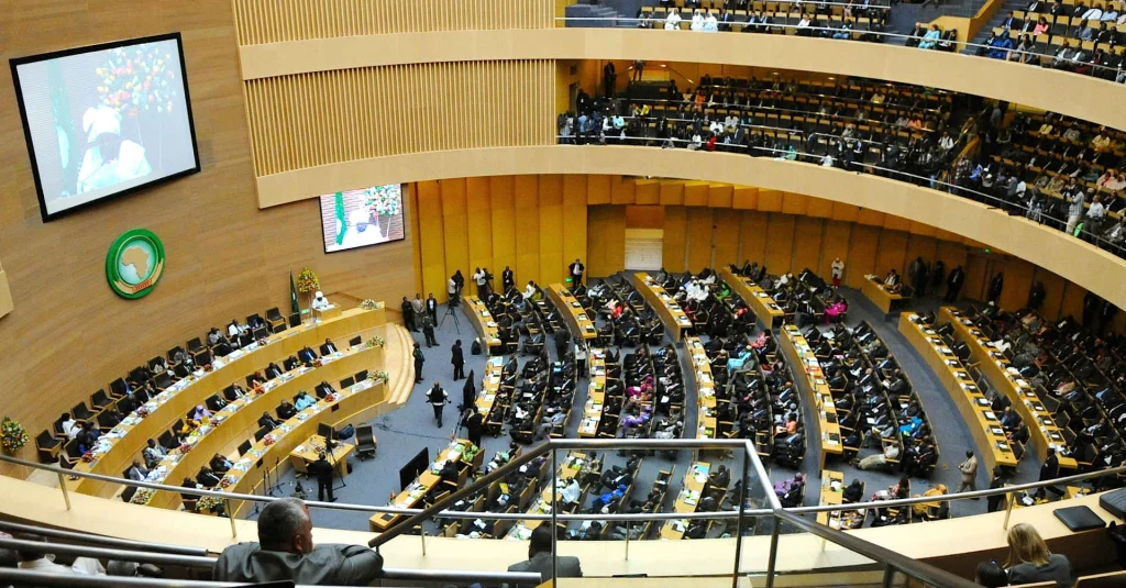 A3 Coordination Mechanism delivers briefing to AU Peace and Security Council