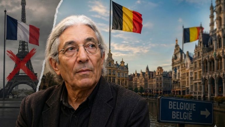 Did Belgium refuse to host the French writer Boualem Sansal?