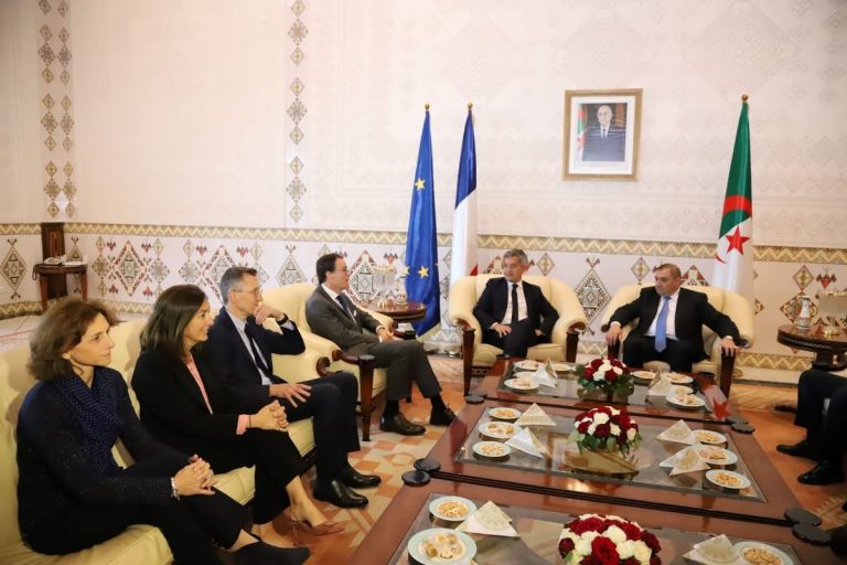 The French Minister of Justice arrives in Algiers…await the translation of words into action!