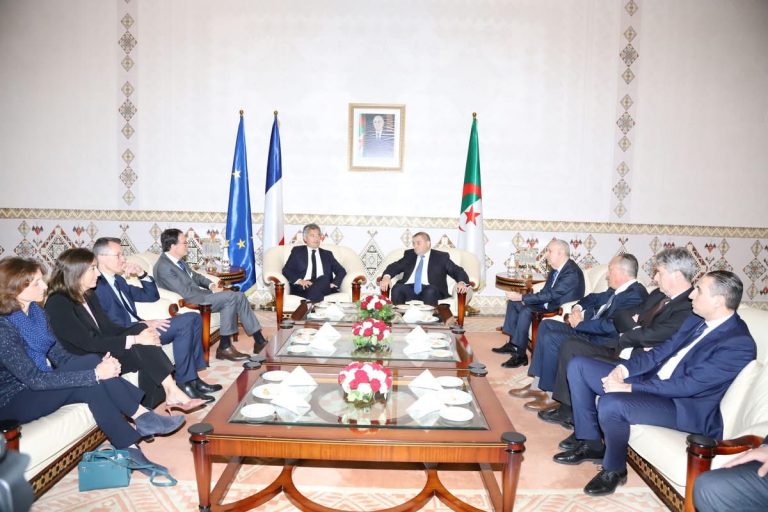 The French Minister of Justice arrives in Algiers…await the translation of words into action!