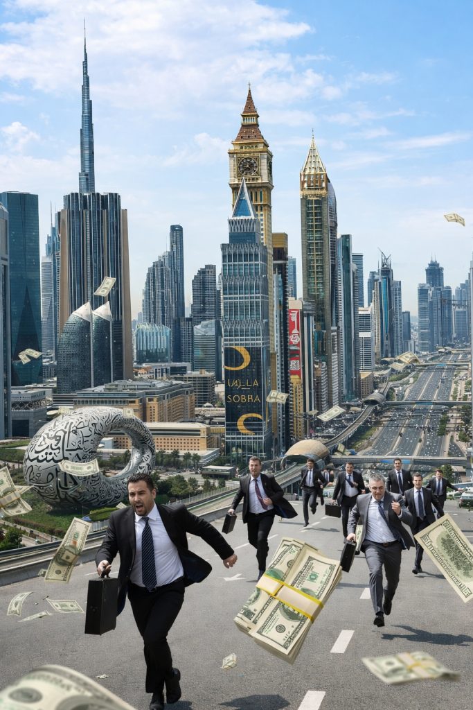 نهاية الوهم الإماراتي .. رؤوس الأموال تغادر دبي وسنغافورة وميلانو تسحبان البساط من تحتها