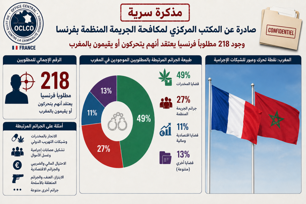 وثائق وتقارير أمنية أوروبية تزلزل صورة المخزن: المغرب ملاذ لأباطرة المخدرات والجريمة العابرة للحدود