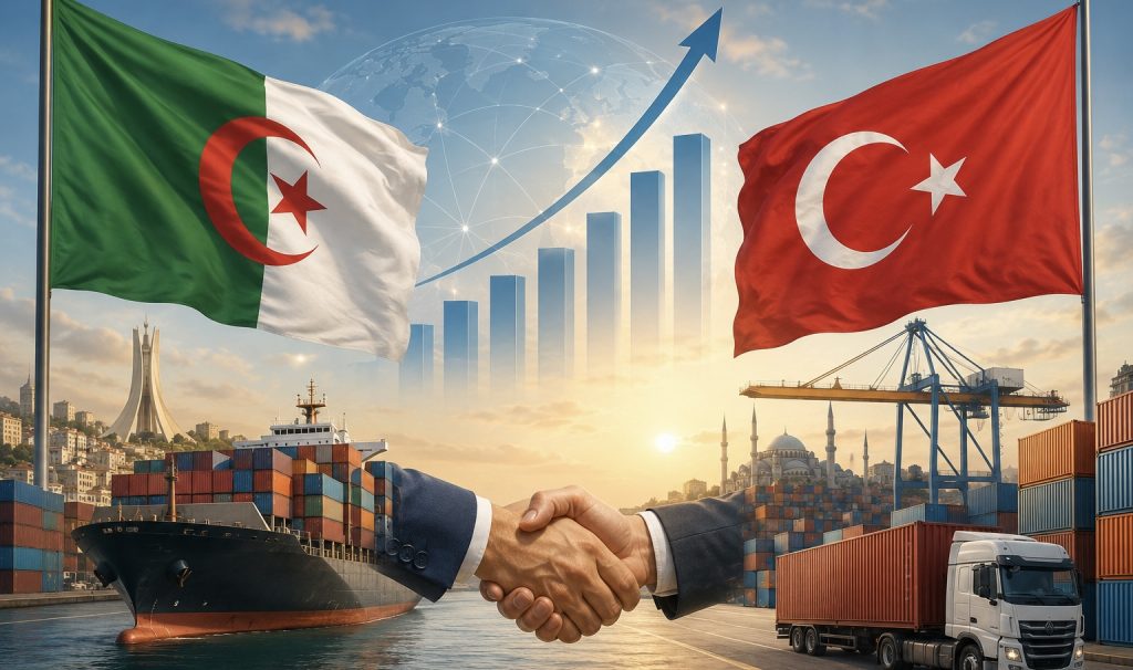الجزائر وتركيا.. نحو رفع المبادلات التجارية إلى 10 مليارات دولار!