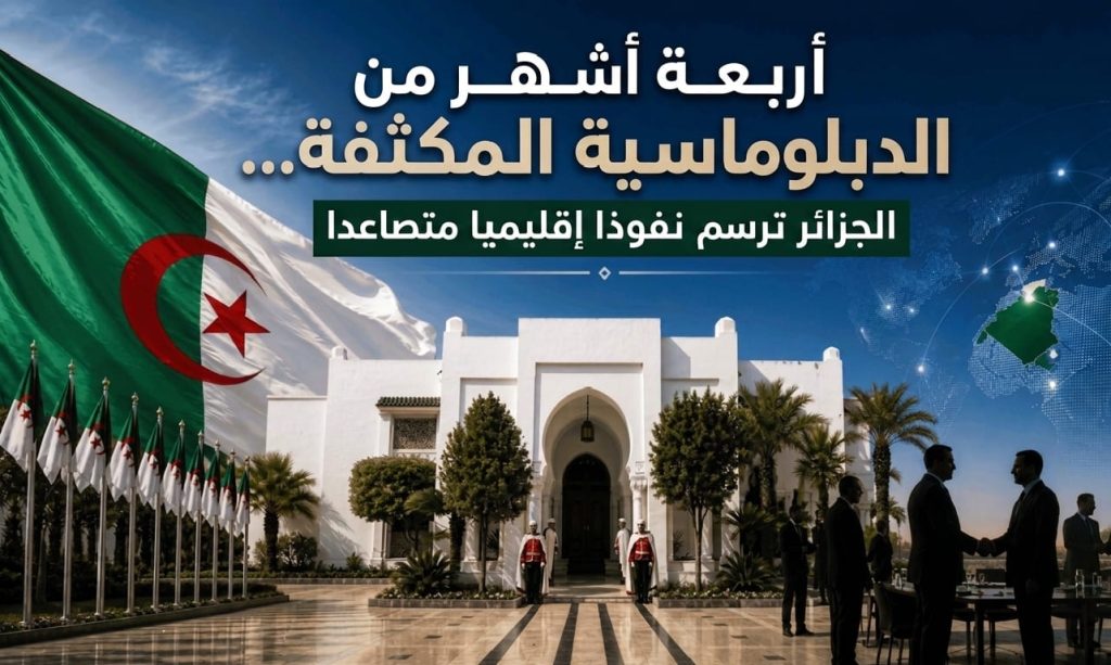 أربعة أشهر من الدبلوماسية المكثفة… الجزائر ترسم نفوذا إقليميا متصاعدا