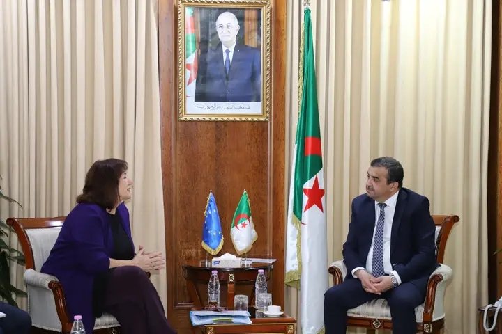 الجزائر والاتحاد الأوروبي يبحثان تعزيز الشراكة الطاقوية