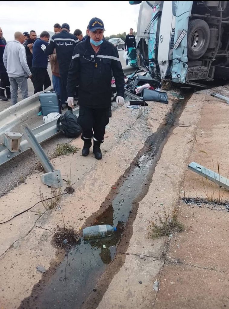 President Tebboune Orders Urgent Medical Evacuation for Algerian Bus Crash Victims in Tunisia