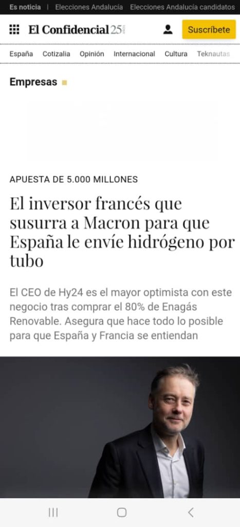 La France en guerre secrète contre l’hydrogène algérien