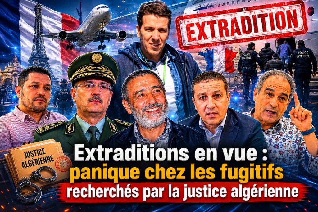 Extraditions en vue : panique chez les fugitifs recherchés par la justice algérienne