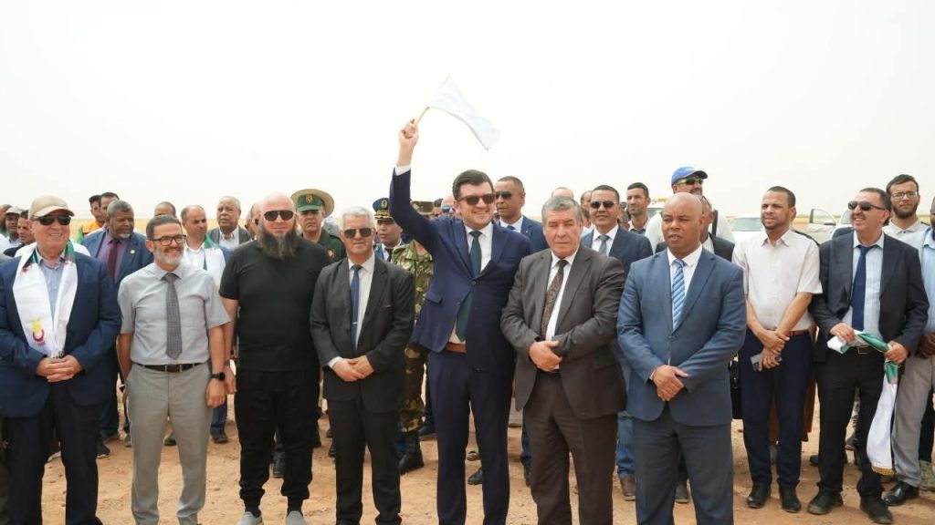 انطلاق أول حصاد للقمح ضمن مشروع الشراكة الجزائري الإيطالي بتيميمون