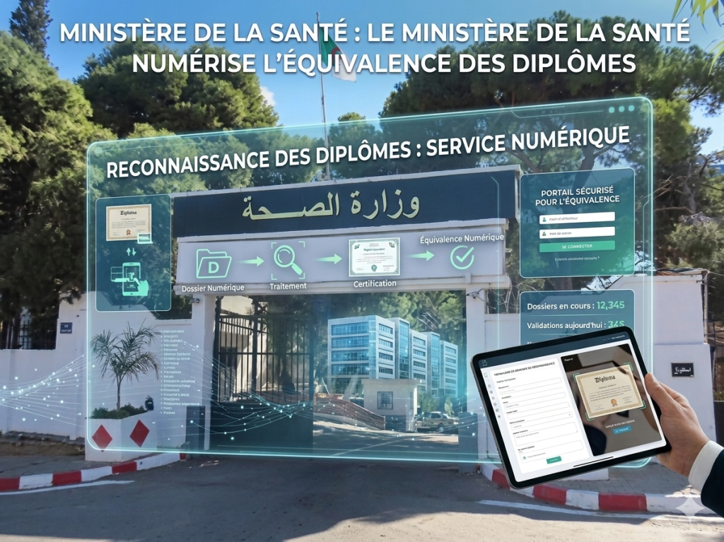 Le ministère de la Santé numérise l’équivalence des diplômes