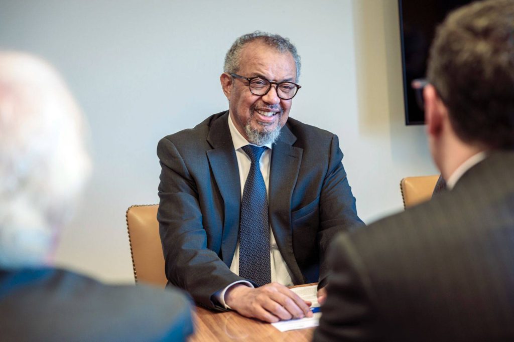 Rencontre entre le ministre de la Santé algérien et le directeur général de l’OMS à Genève