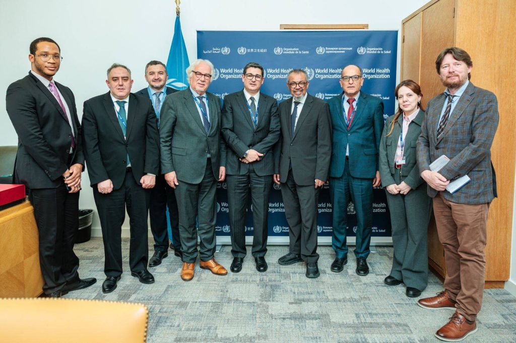 Rencontre entre le ministre de la Santé algérien et le directeur général de l’OMS à Genève