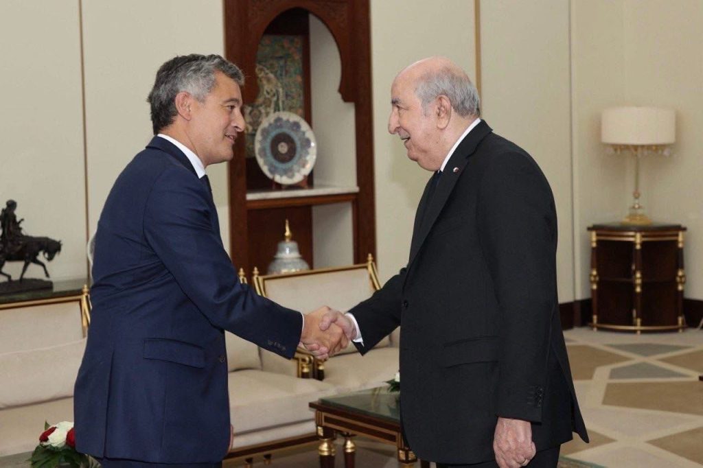 Presidential Palace: The President hosts the French Minister of Justice