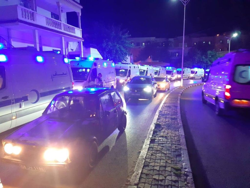 الرئيس الجزائري يأمر بإجلاء عدد من الضحايا الجزائريين جراء حادث مرور بتونس