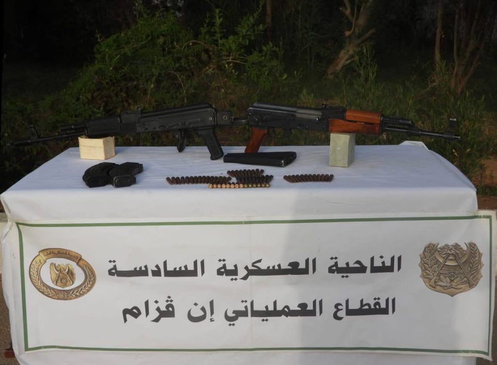 الجيش الجزائري يقضي على اثنين مهربين مسلحين من جنسية أجنبية