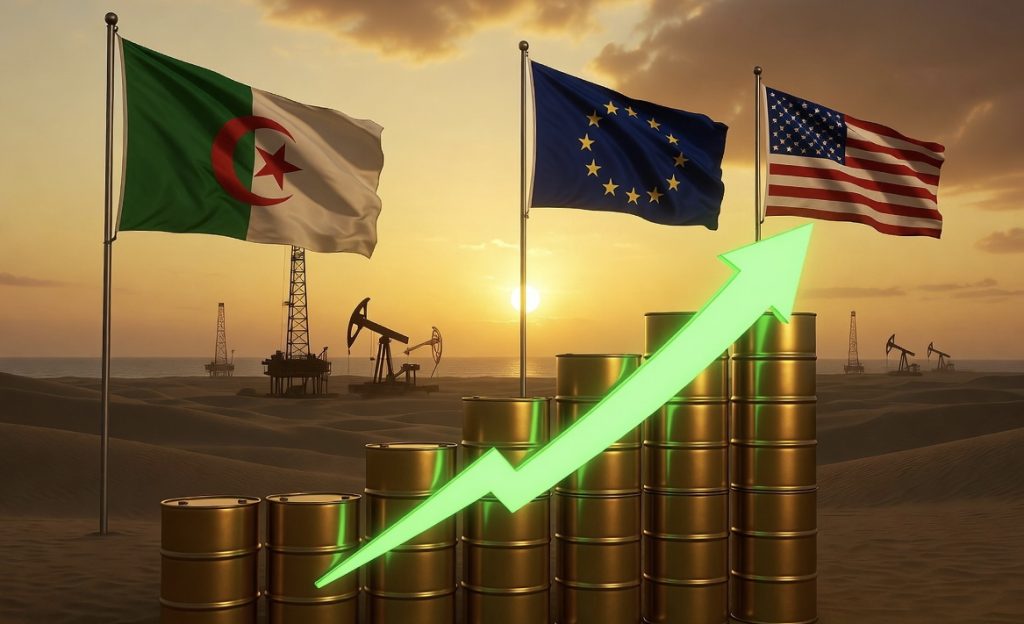 الجزائر ترفع صادراتها النفطية إلى أوروبا وأمريكا