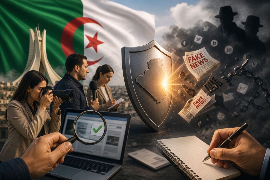Algeria Reaffirms Press Freedom and Journalists’ Dignity”