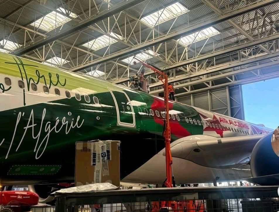 طائرة الجوية الجزائرية  A330-900Neo.. آخر الرتوشات قبل وضعها تحت تصرف رفقاء محرز