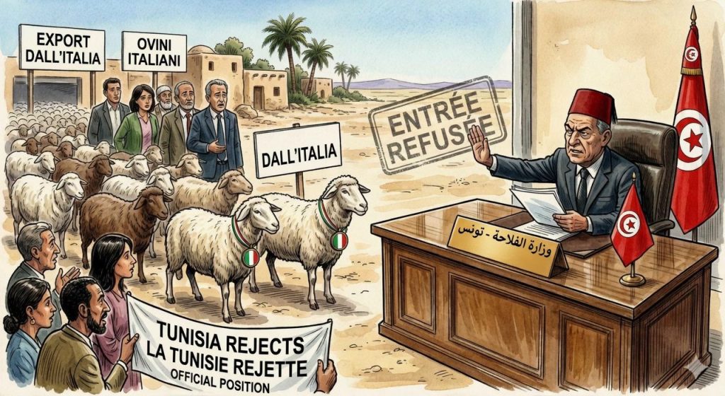 هل حقا عرضت إيطاليا على تونس هبة بمليون رأس غنم ؟