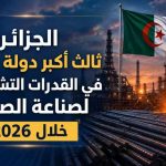 الجزائر ثالث أكبر دولة عربية في القدرات التشغيلية لصناعة الصلب خلال 2026