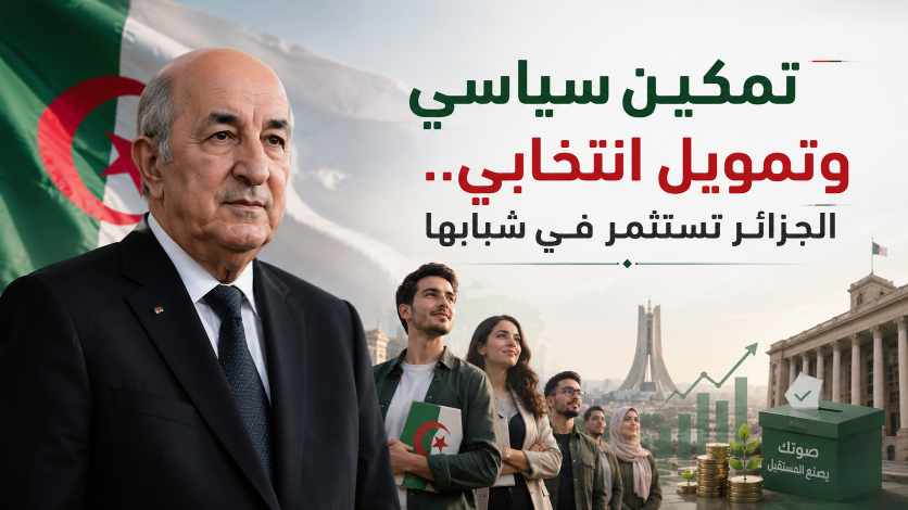 تمكين سياسي وتمويل انتخابي.. الجزائر تستثمر في شبابها