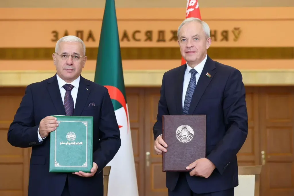 Signature à Minsk d&rsquo;un mémorandum de coopération parlementaire entre l&rsquo;Algérie et la Biélorussie