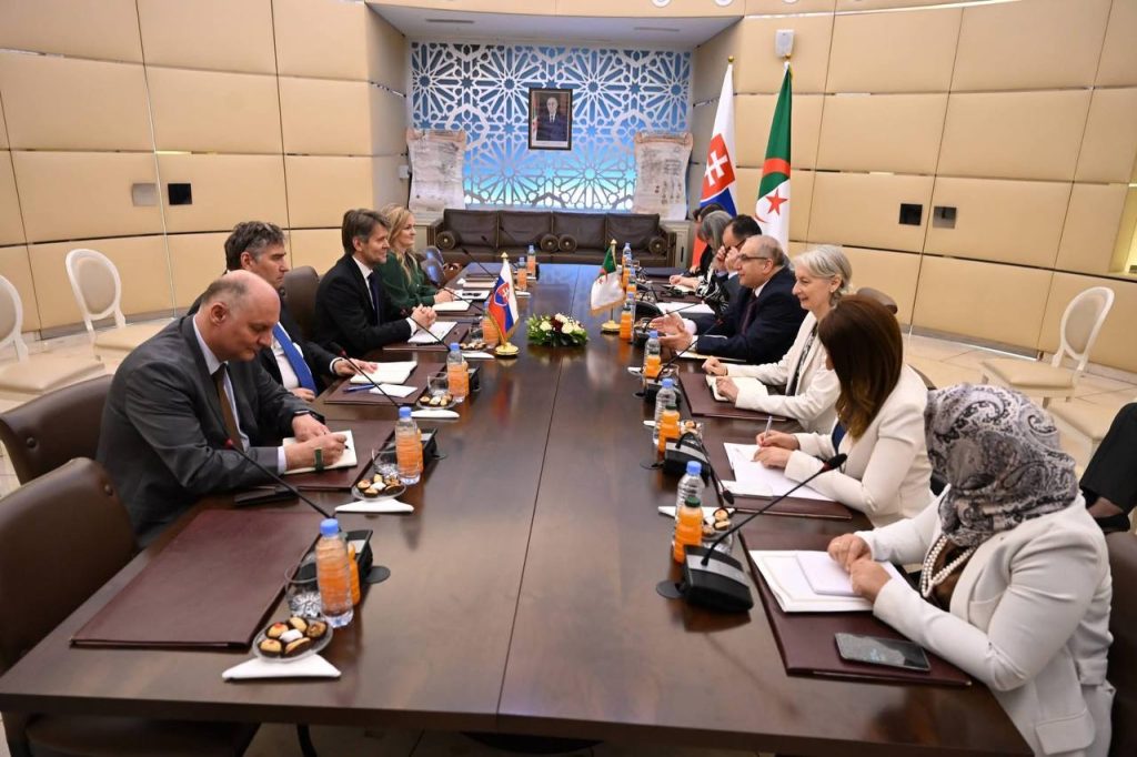 انطلاق أشغال الدورة الثالثة للمشاورات السياسية الجزائرية-السلوفاكية