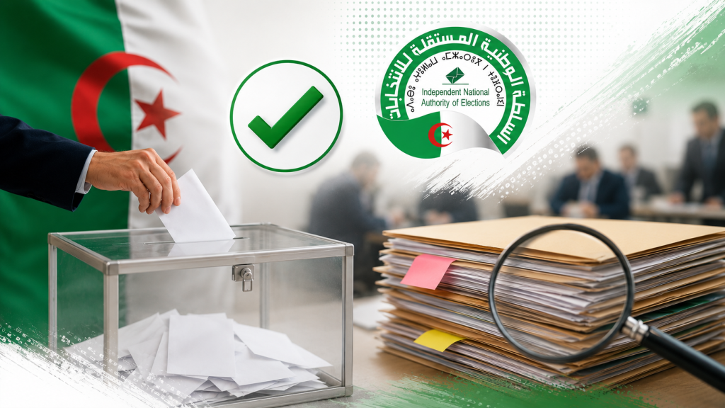 تشريعيات 2026.. قبول أولي لـ70 بالمائة من المترشحين ومئات الملفات قيد الدراسة