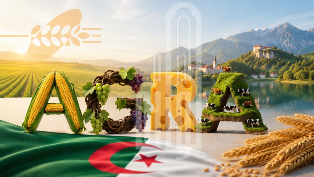 ‏‎الجزائر ضيف شرف معرض “أغرا 2026” الدولي للفلاحة والأغذية بسلوفينيا